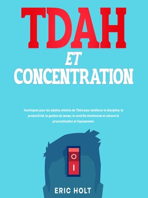 cover image of TDAH et concentration